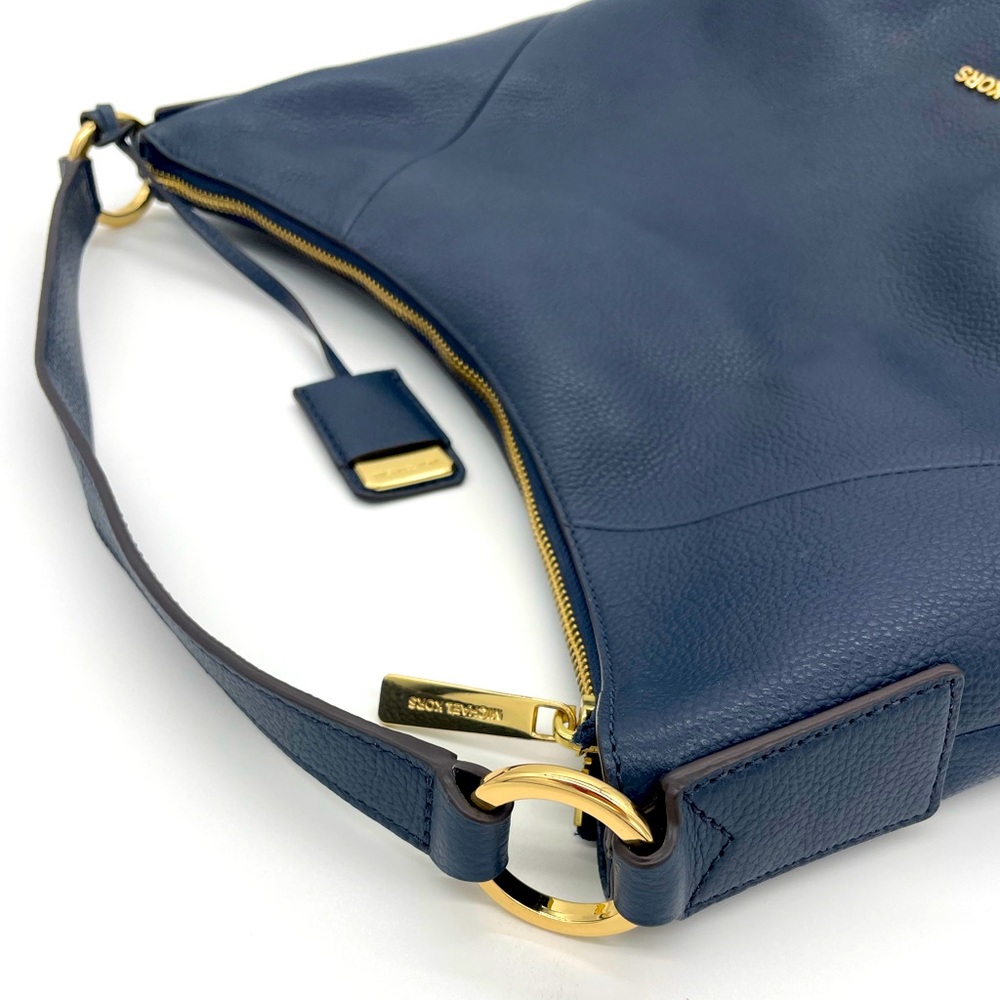 Navy & Gold Michael Kors Purse